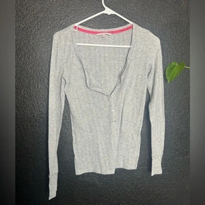 #z2 Victoria secret GREY LONG SLEEVE b2